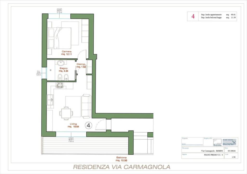 appartamento in vendita a Rimini in zona San Giuliano a Mare