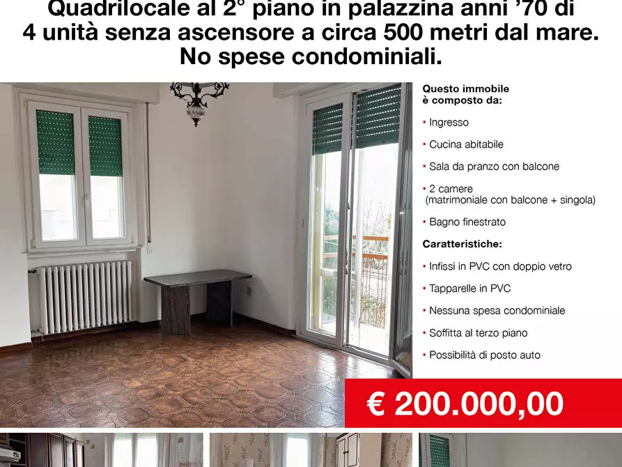 appartamento in vendita a Rimini in zona Rivabella