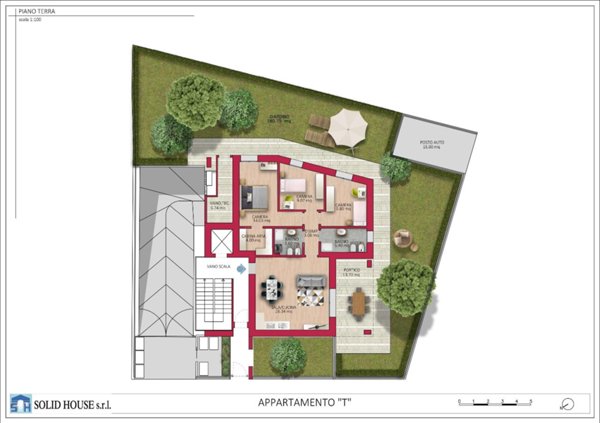 appartamento in vendita a Rimini in zona INA Casa