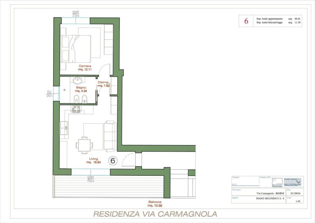 appartamento in vendita a Rimini in zona San Giuliano a Mare