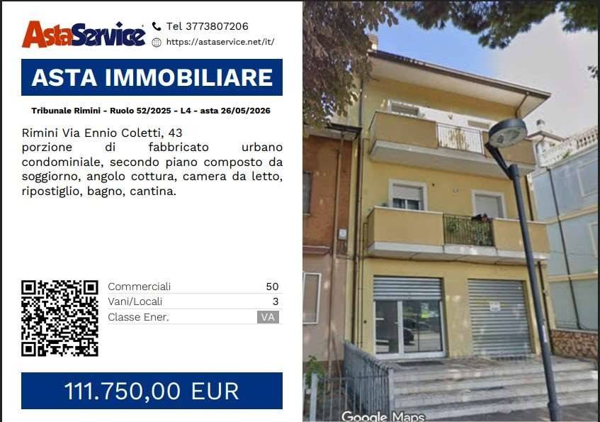 appartamento in vendita a Rimini in zona San Giuliano a Mare