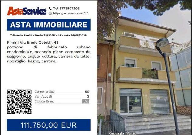 appartamento in vendita a Rimini