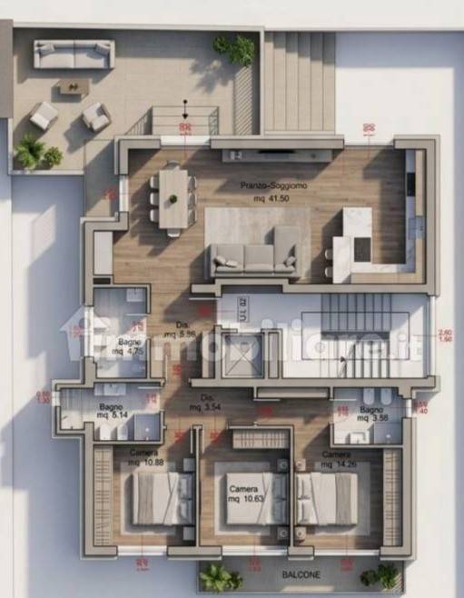 appartamento in vendita a Rimini in zona Miramare di Rimini