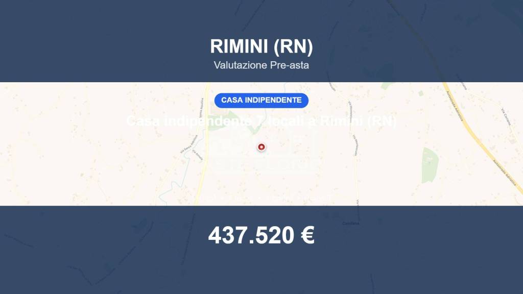 casa indipendente in vendita a Rimini in zona San Lorenzo in Correggiano