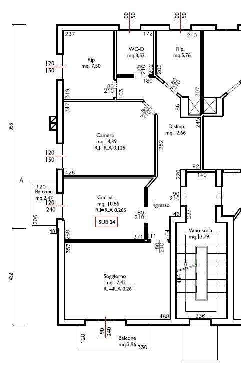 appartamento in vendita a Rimini in zona Bellariva