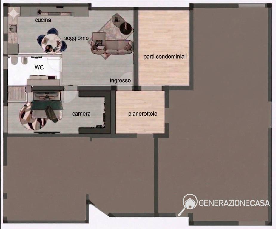 appartamento in vendita a Rimini in zona INA Casa