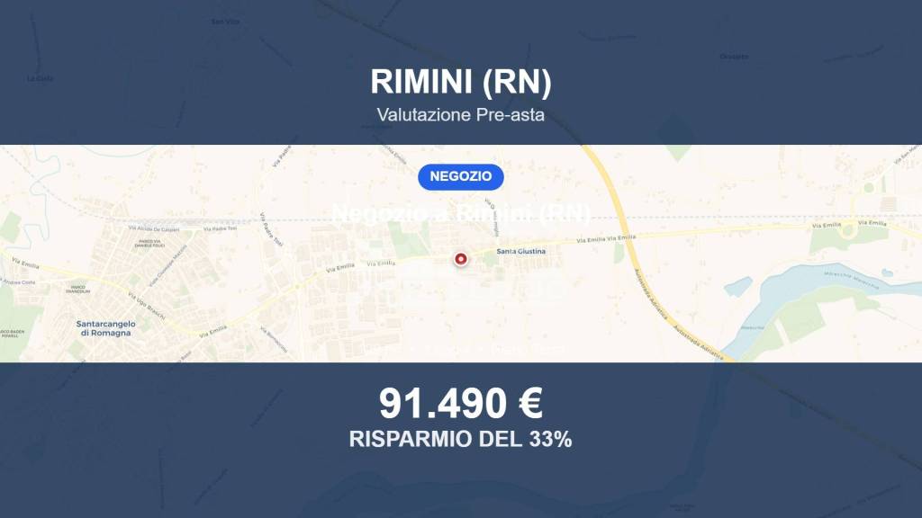 negozio in vendita a Rimini in zona Celle