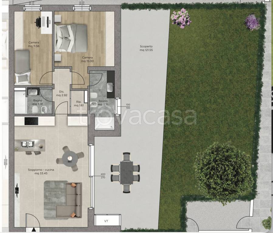 appartamento in vendita a Rimini in zona Bellariva