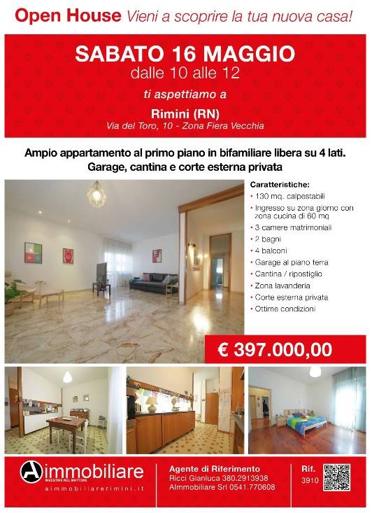 appartamento in vendita a Rimini in zona Fiera Vecchia