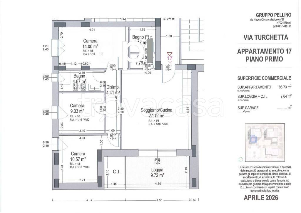 appartamento in vendita a Rimini