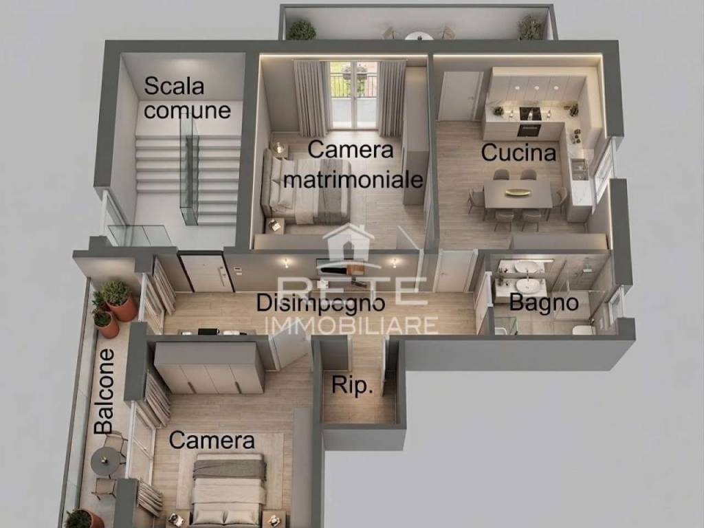 appartamento in vendita a Rimini in zona Torre Pedrera