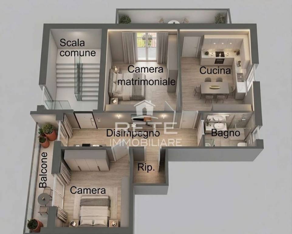 appartamento in vendita a Rimini in zona Torre Pedrera