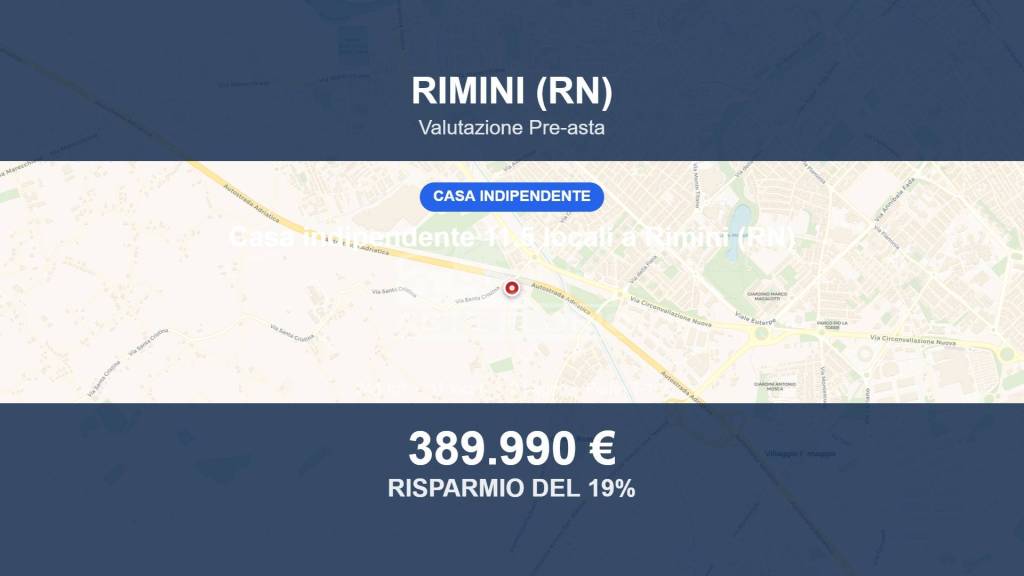 casa indipendente in vendita a Rimini in zona Grotta Rossa
