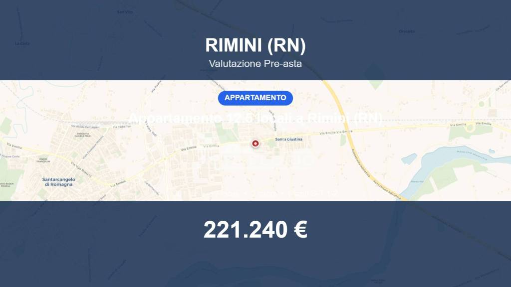 appartamento in vendita a Rimini in zona Santa Giustina