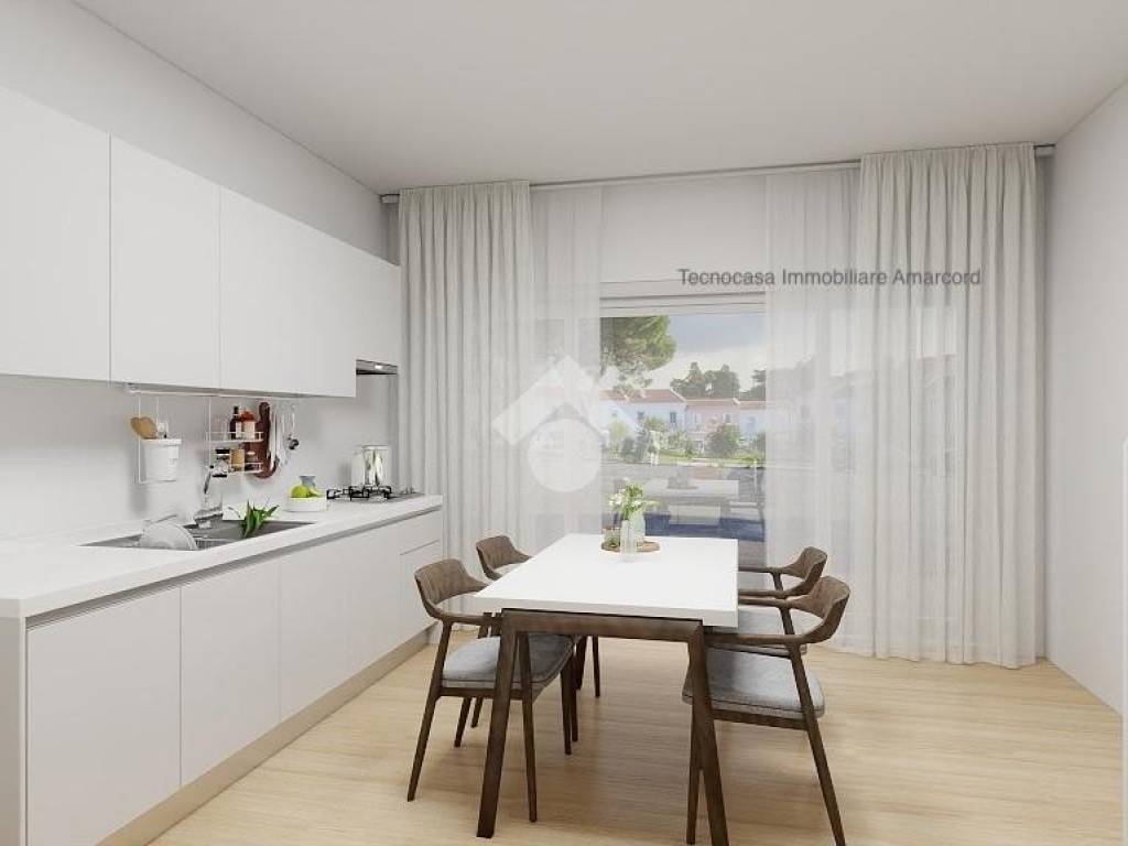 appartamento in vendita a Rimini in zona Lagomaggio