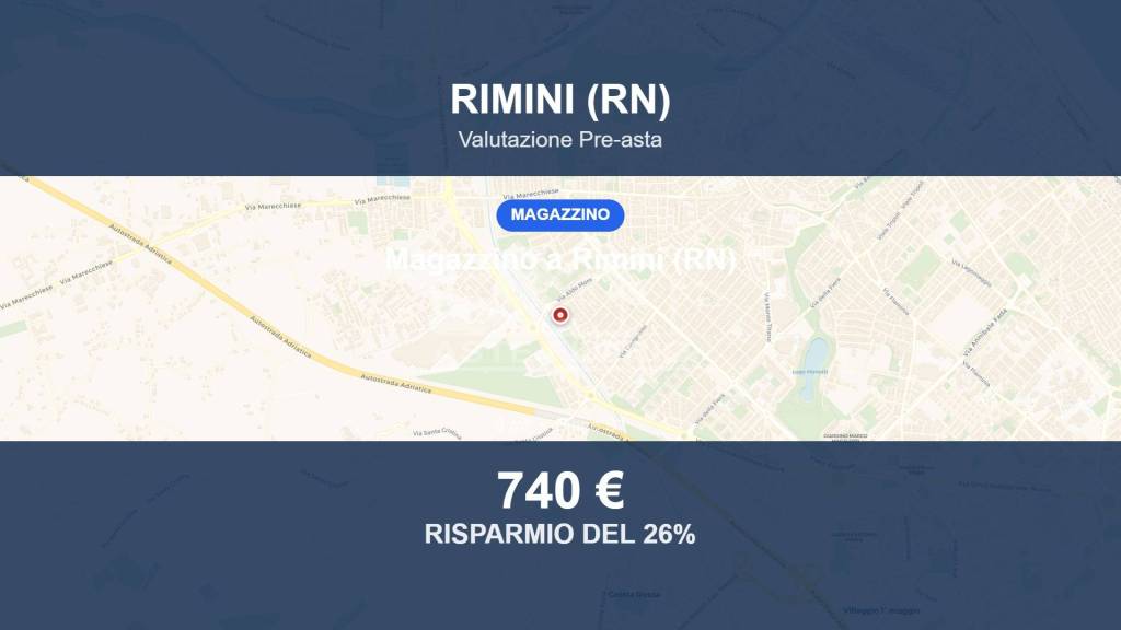 locale commerciale in vendita a Rimini in zona Fiera Vecchia