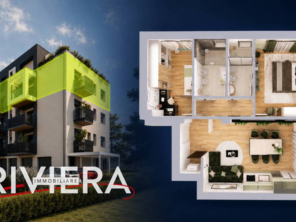 appartamento in vendita a Rimini in zona INA Casa