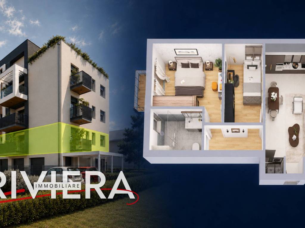 appartamento in vendita a Rimini in zona INA Casa