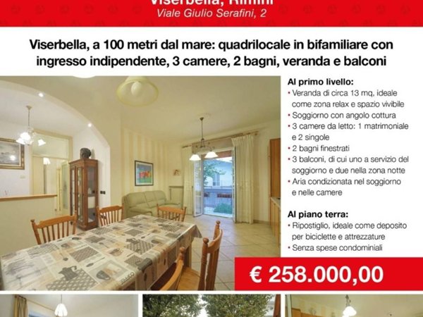 appartamento in vendita a Rimini in zona Torre Pedrera