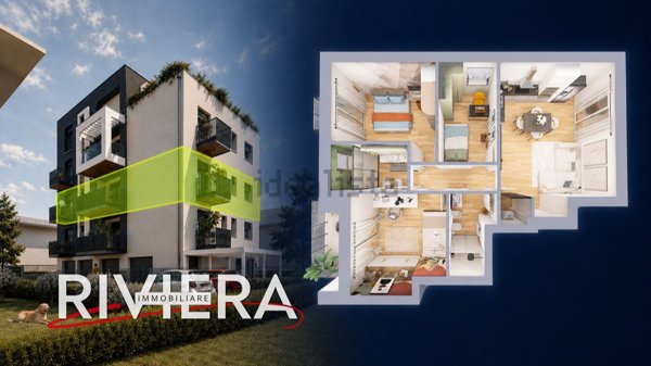 appartamento in vendita a Rimini in zona INA Casa