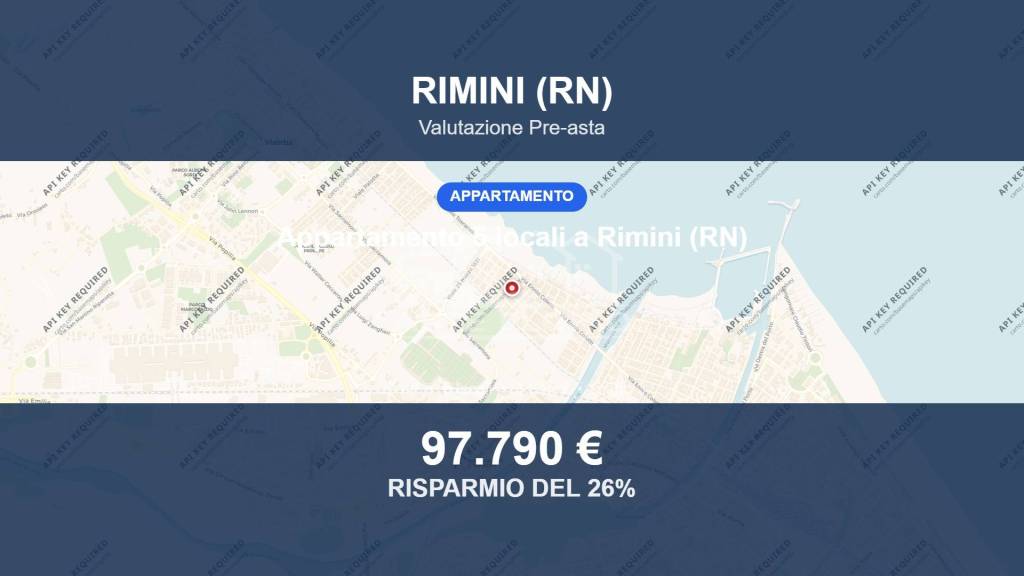 appartamento in vendita a Rimini in zona Rivabella