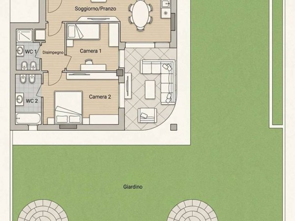 appartamento in vendita a Rimini in zona Viserba