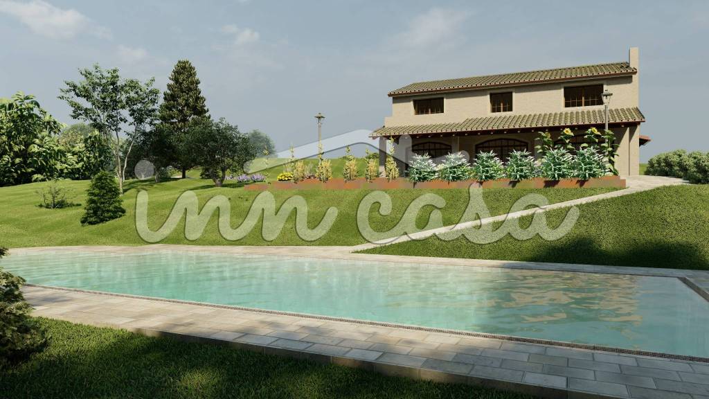 casa indipendente in vendita a Saludecio in zona Meleto