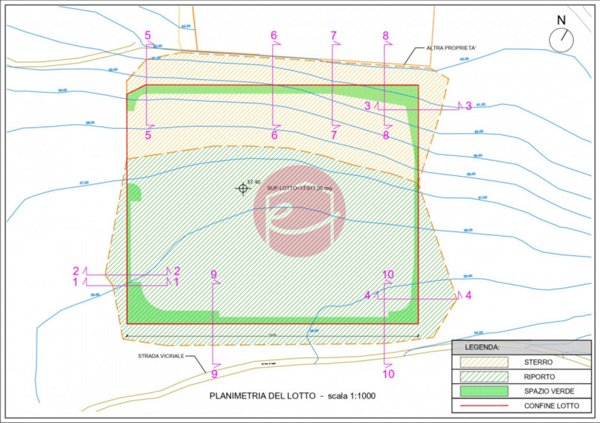terreno edificabile in vendita a San Clemente