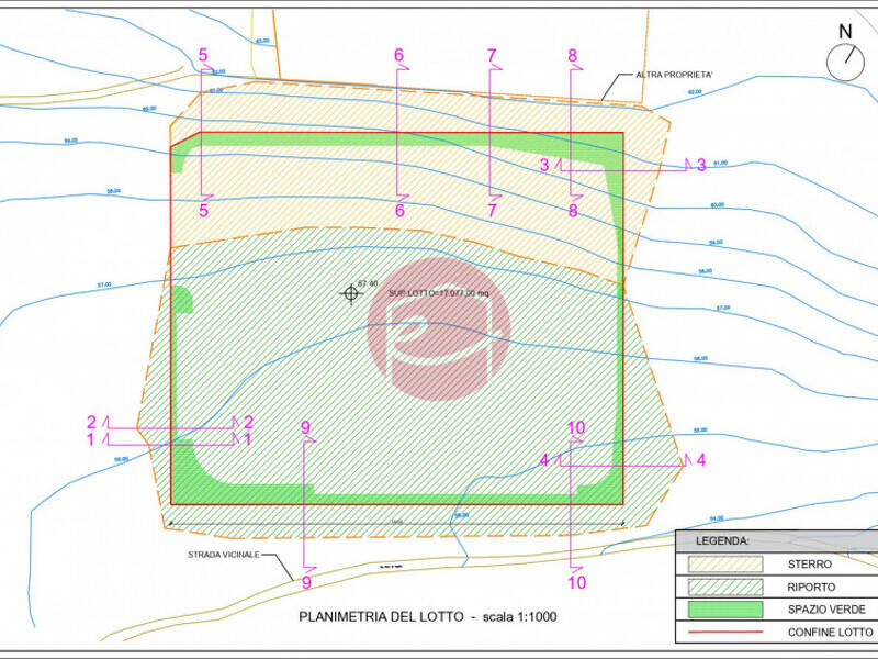 terreno edificabile in vendita a San Clemente