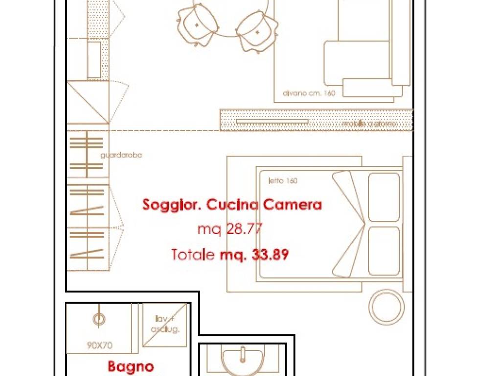 appartamento in vendita a San Clemente