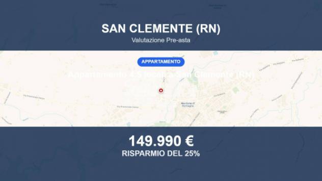 appartamento in vendita a San Clemente in zona Fornace