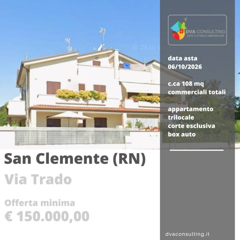 appartamento in vendita a San Clemente in zona Fornace