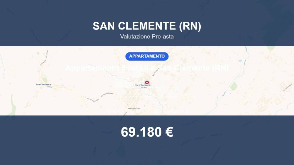 appartamento in vendita a San Clemente in zona Sant'andrea in Casale
