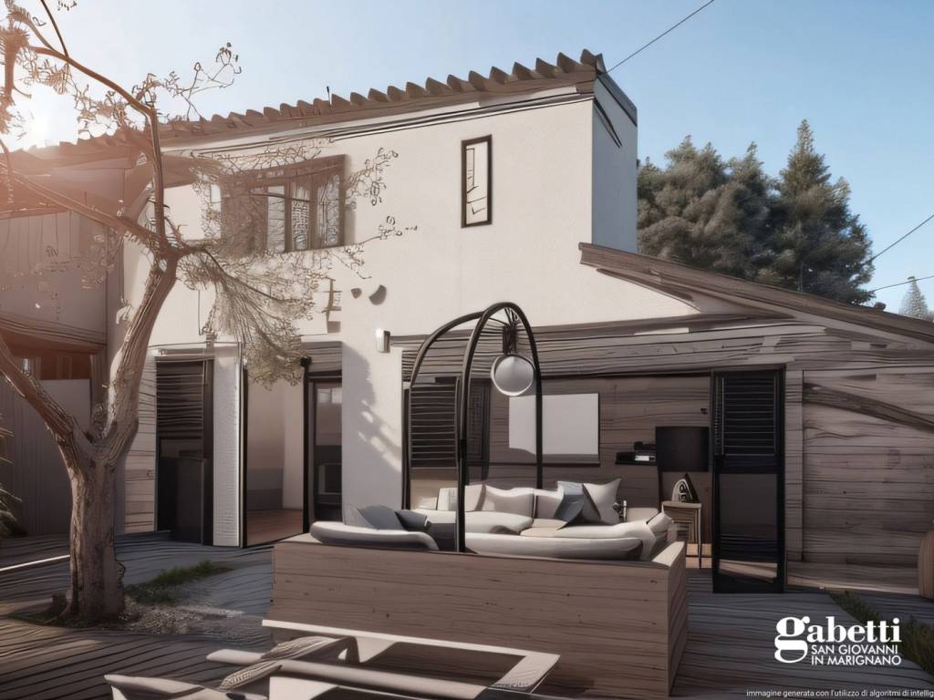casa indipendente in vendita a San Giovanni in Marignano