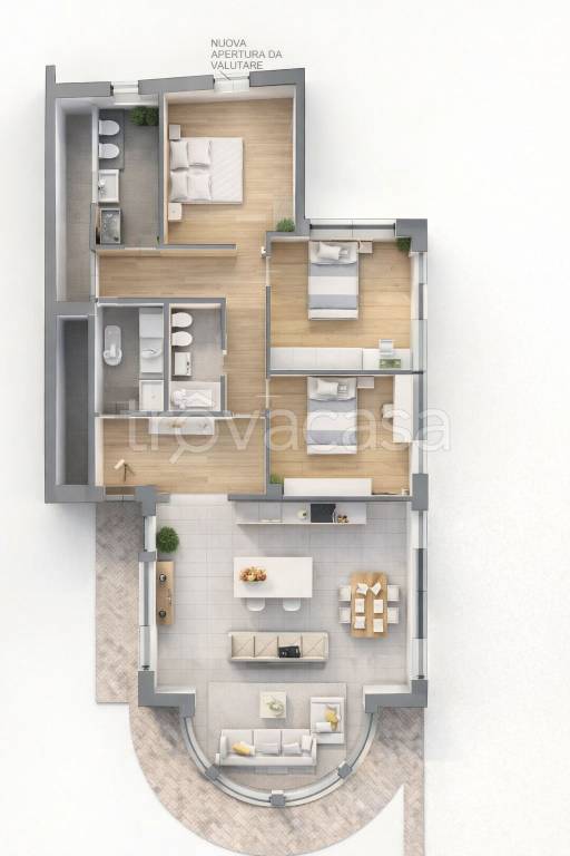 appartamento in vendita a San Giovanni in Marignano