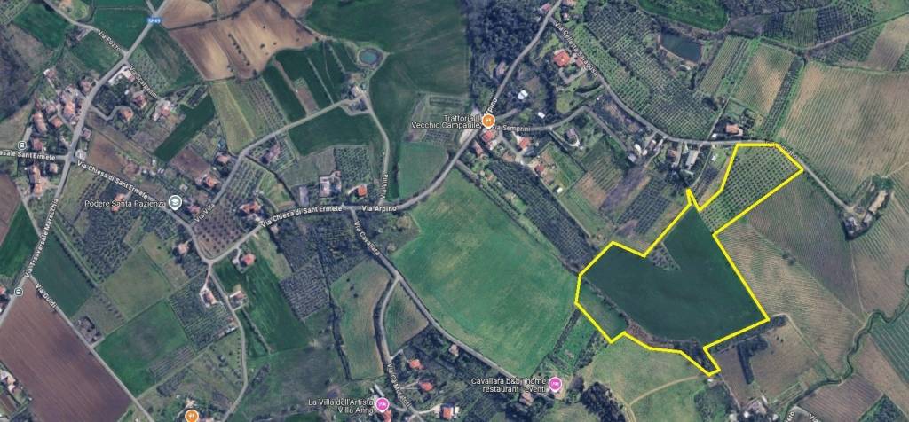 terreno agricolo in vendita a Santarcangelo di Romagna in zona Sant'Ermete