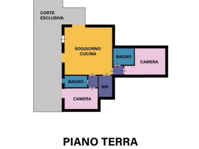 appartamento a Santarcangelo di Romagna in zona San Martino dei Mulini