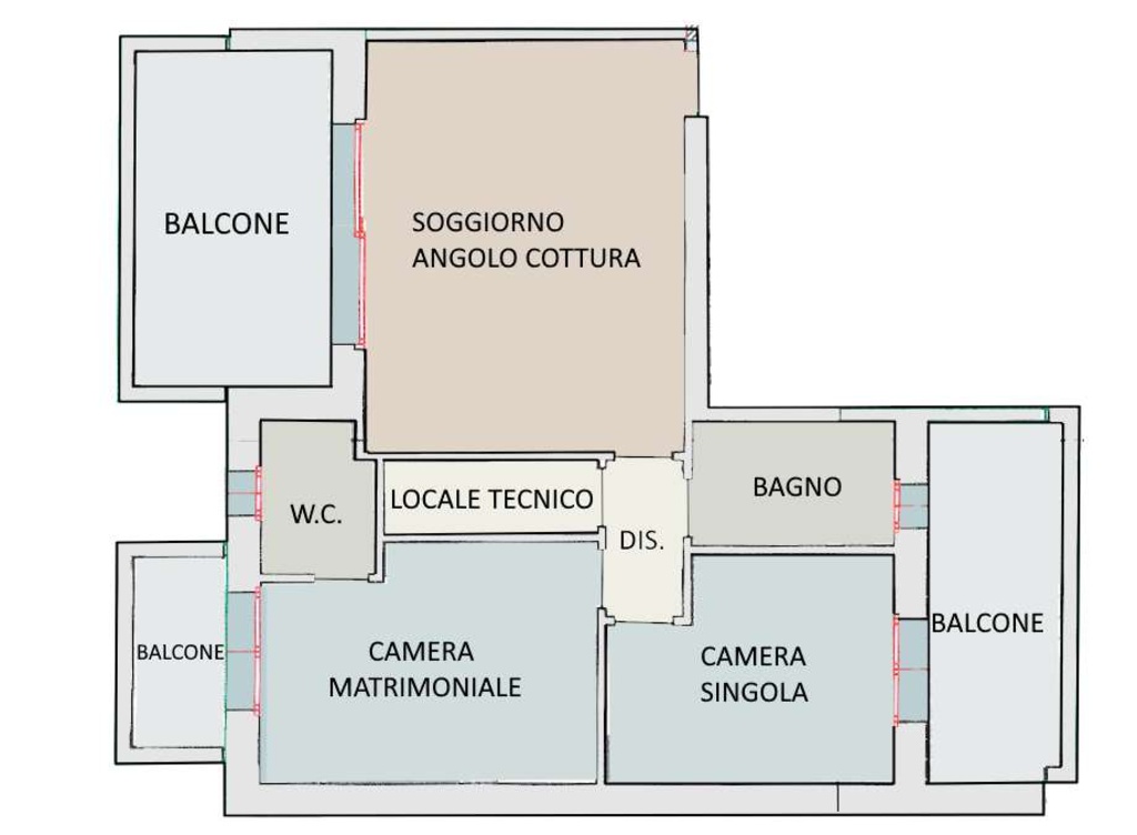 appartamento in vendita a Santarcangelo di Romagna