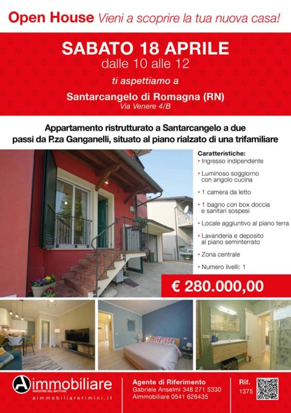 appartamento in vendita a Santarcangelo di Romagna