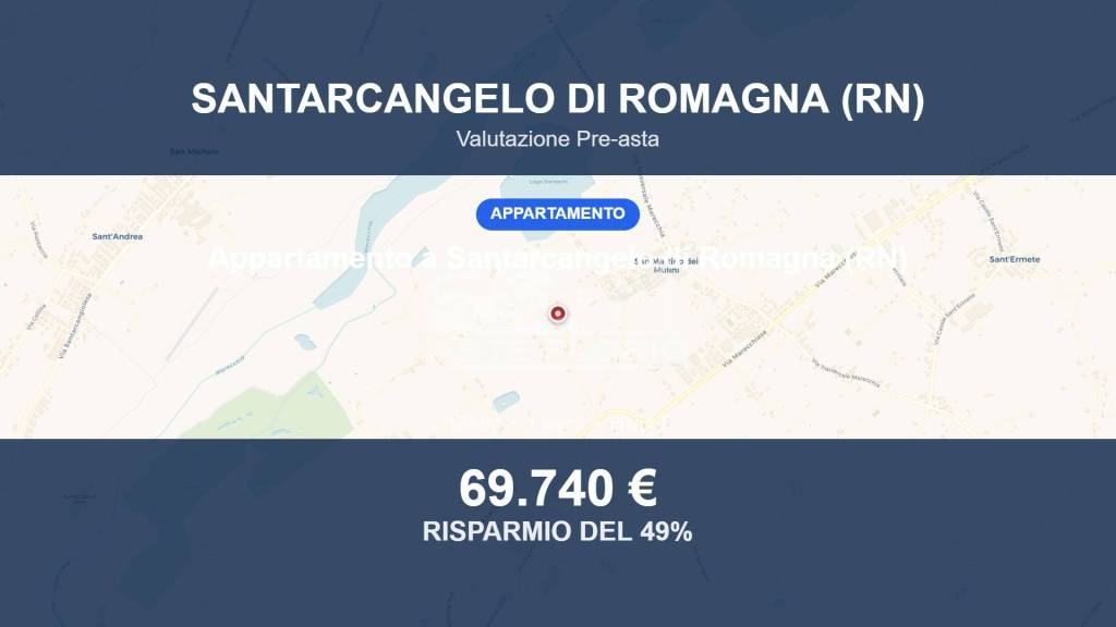 appartamento in vendita a Santarcangelo di Romagna in zona Canonica