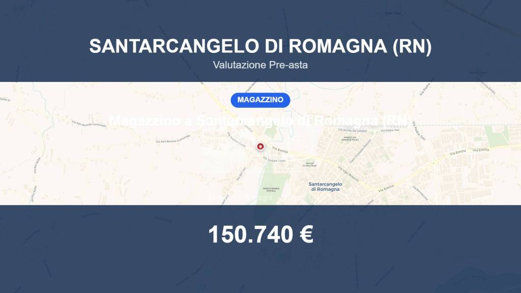 locale commerciale in vendita a Santarcangelo di Romagna