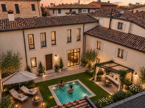 intera palazzina in vendita a Santarcangelo di Romagna