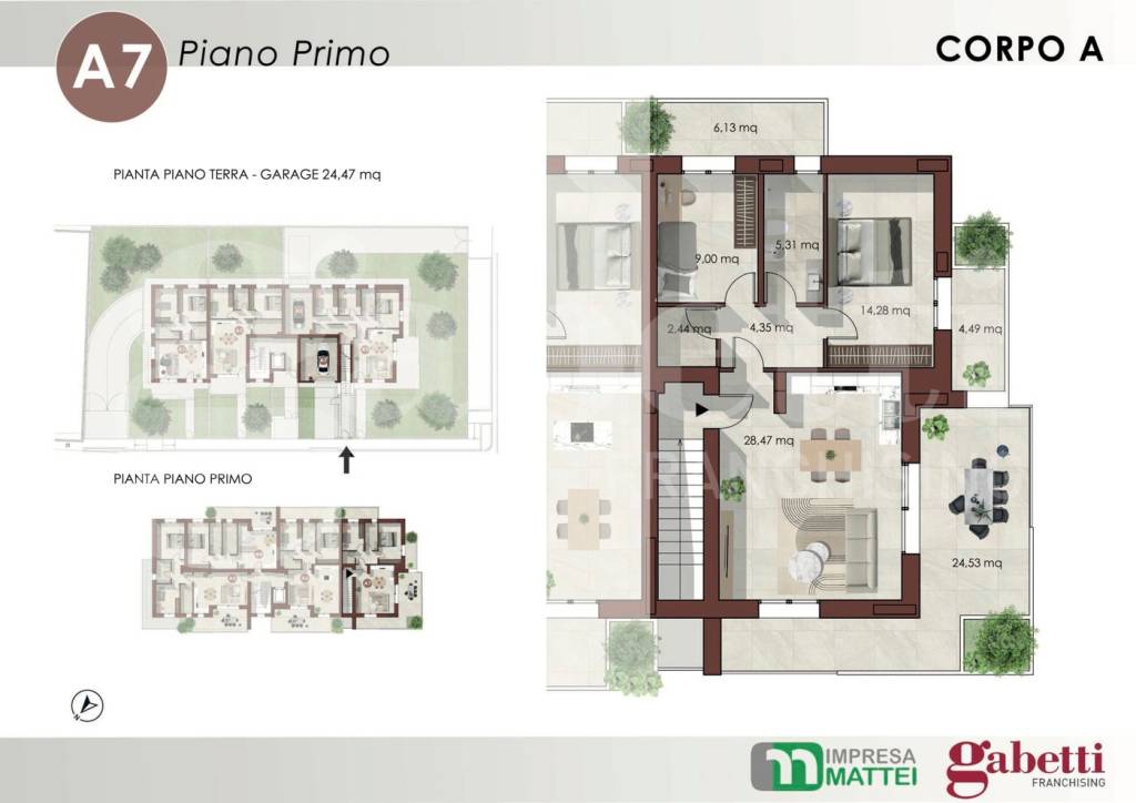 appartamento in vendita a Verucchio in zona Villa Verucchio