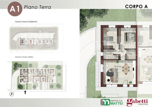 appartamento in vendita a Verucchio in zona Villa Verucchio