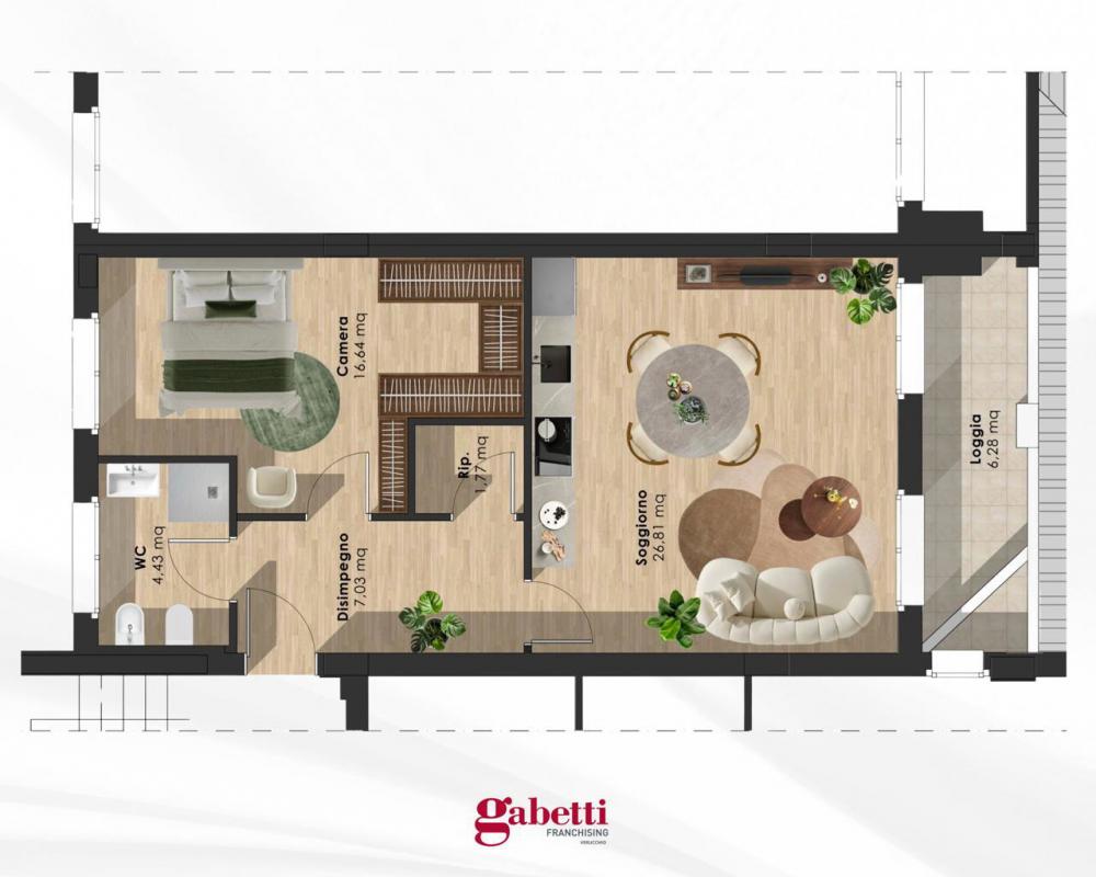 appartamento in vendita a Verucchio in zona Villa Verucchio