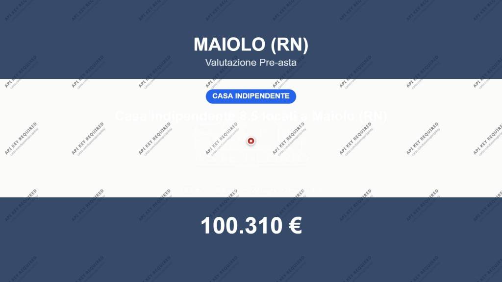 casa indipendente in vendita a Maiolo