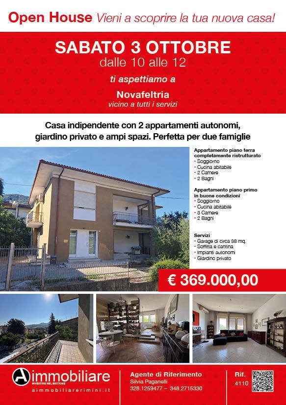 casa indipendente in vendita a Novafeltria