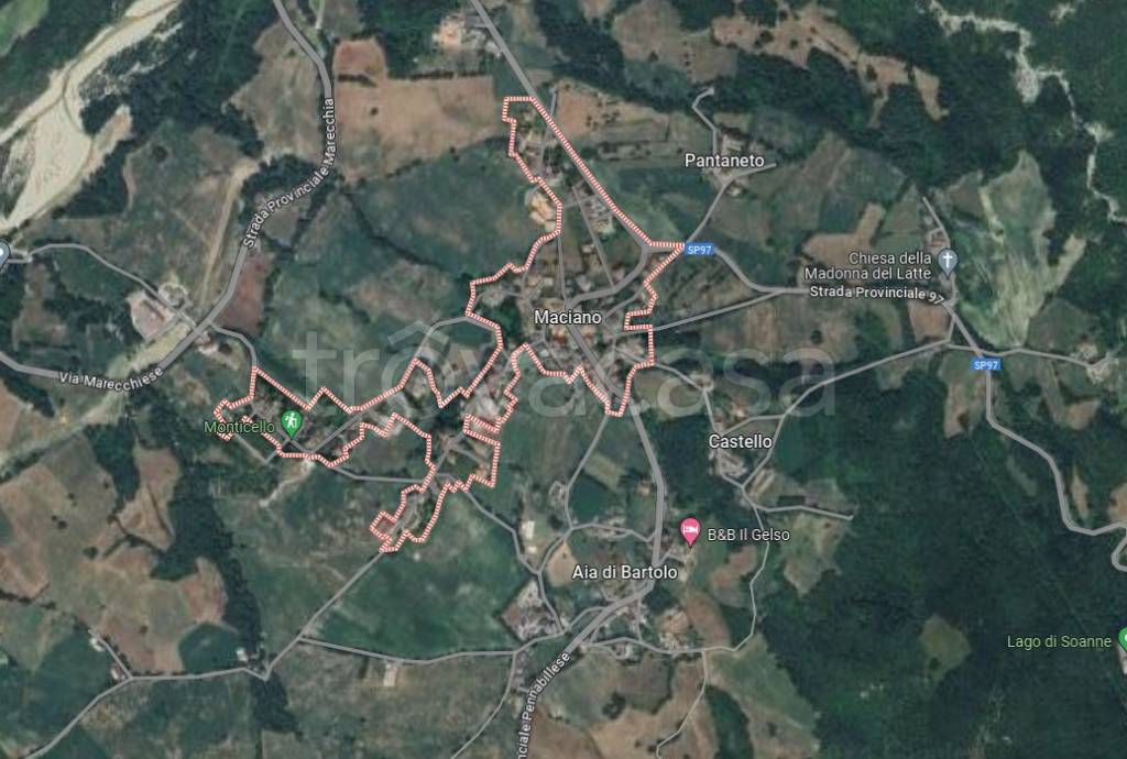 terreno edificabile in vendita a Pennabilli in zona Maciano