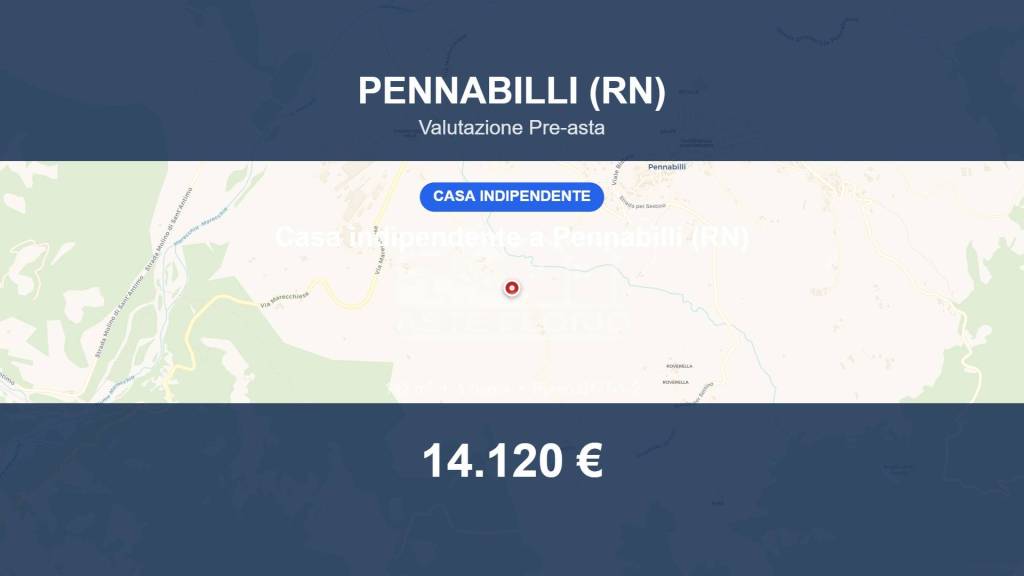 casa indipendente in vendita a Pennabilli