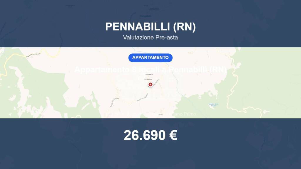 appartamento in vendita a Pennabilli in zona Miratoio